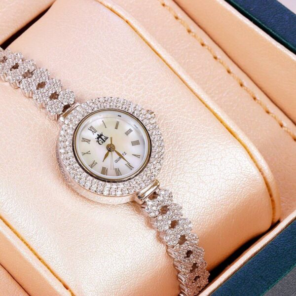 ساعت نقره GTA طرح دوفلاور کد 19096 - Image 2