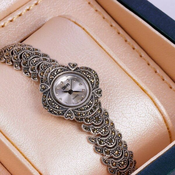 ساعت نقره سما کد 18069 - Image 2