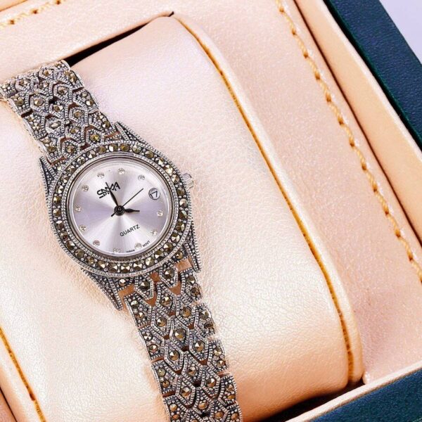 ساعت نقره سما کد 18077 - Image 2