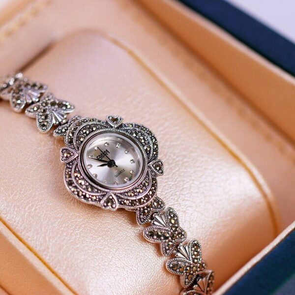 ساعت نقره سما کد 18083 - Image 2