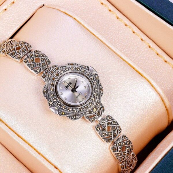 ساعت نقره سما کد 18085 - Image 2