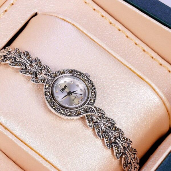 ساعت نقره سما کد 18087 - Image 2