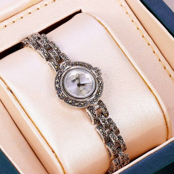 ساعت نقره سما کد 18094 - Image 2