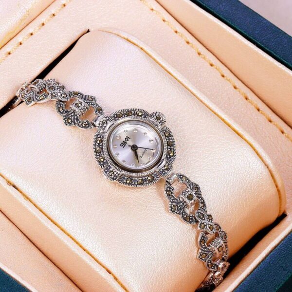 ساعت نقره سما کد 18099 - Image 2