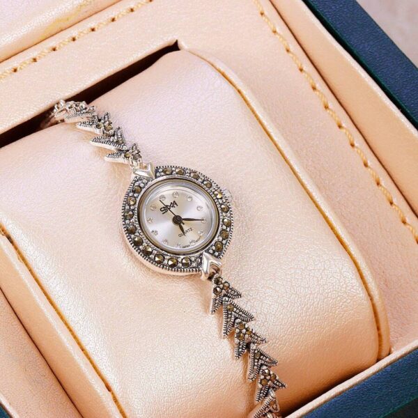 ساعت نقره سما کد 18100 - Image 2