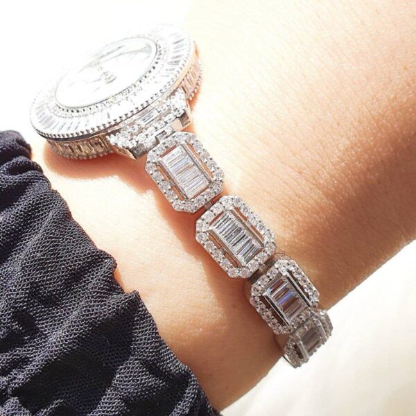 ساعت نقره GTA امرالدکات کد 19124 - Image 2