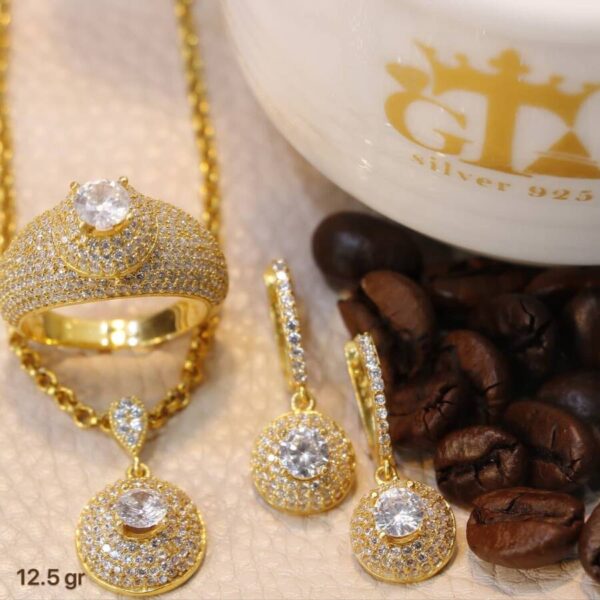 نیم ست نقره میکرو کد 16056 - Image 3