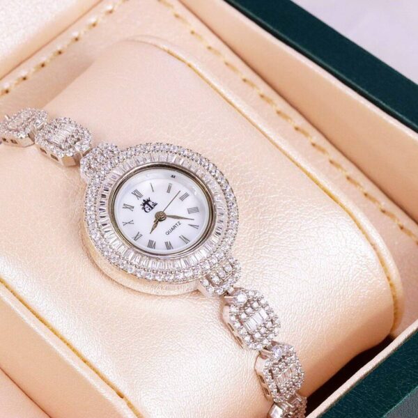 ساعت نقره GTA طرح امرالدکات کد 19027 - تصویر 2