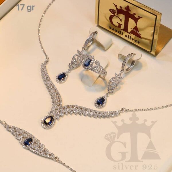 سرویس نقره میکرو زنجیری کد 12002 - Image 2