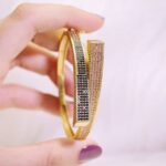 دستبند نقره میکرو رنگی کد 1259 - Image 3