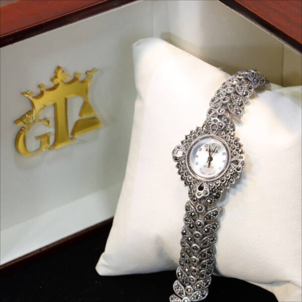 ساعت نقره سما کد 18004 - Image 4