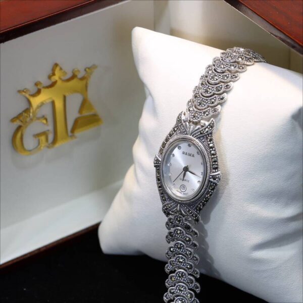 ساعت نقره سما کد 18006 - Image 4