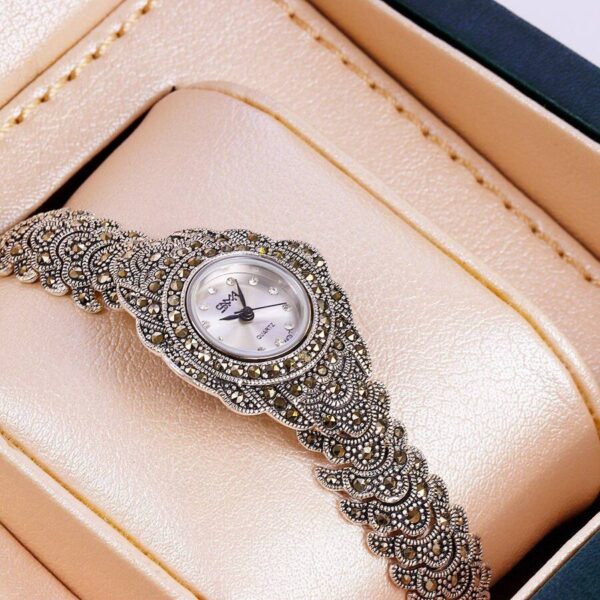 ساعت نقره سما کد 18010 - Image 2