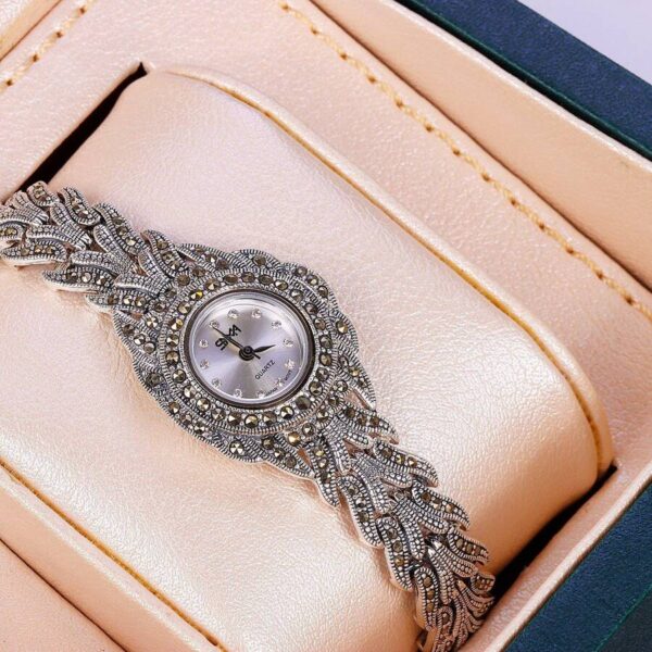 ساعت نقره سما کد 18032 - Image 2