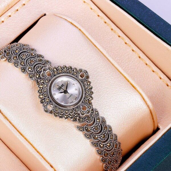 ساعت نقره سما کد 18035 - Image 2