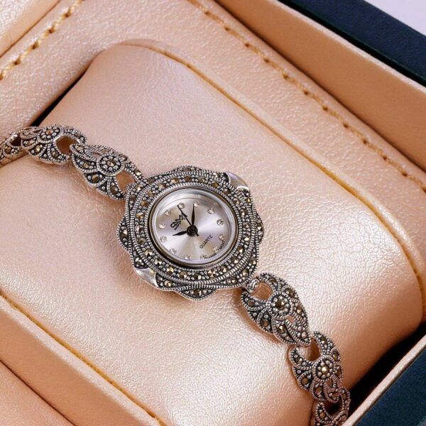 ساعت نقره سما کد 18052 - Image 2