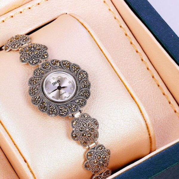 ساعت نقره سما کد 18053 - Image 2