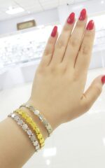 دستبند نقره سوپرالبرنادو کد 1558 - Image 2