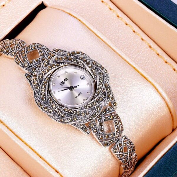 ساعت نقره سما کد 18056 - Image 4