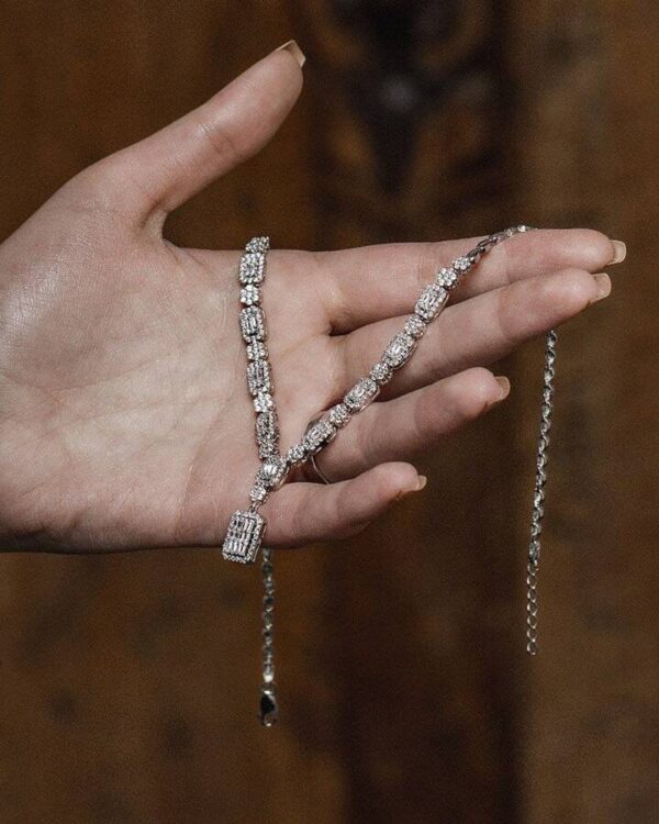 سرویس نقره مارسا طرح امرالدکات کد 11129 - Image 3