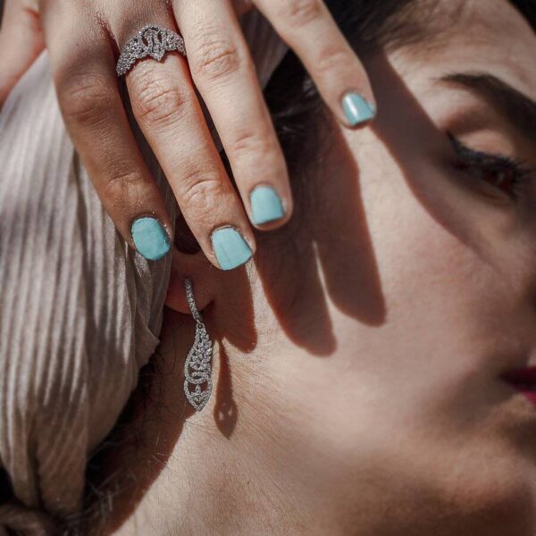 سرویس نقره میکرو زنجیری کد 12015 - Image 4