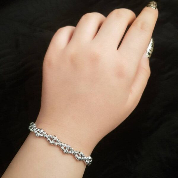 دستبند نقره سوپرالبرنادو کد 1631 - Image 3