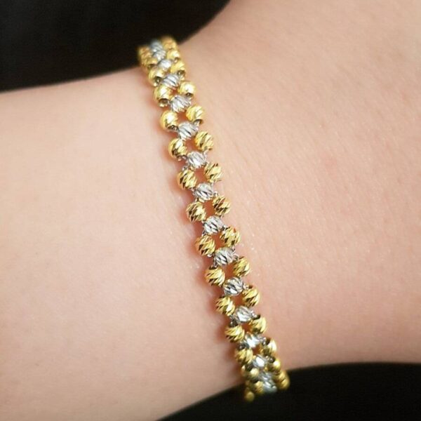 دستبند نقره سوپرالبرنادو کد 1632 - تصویر 3