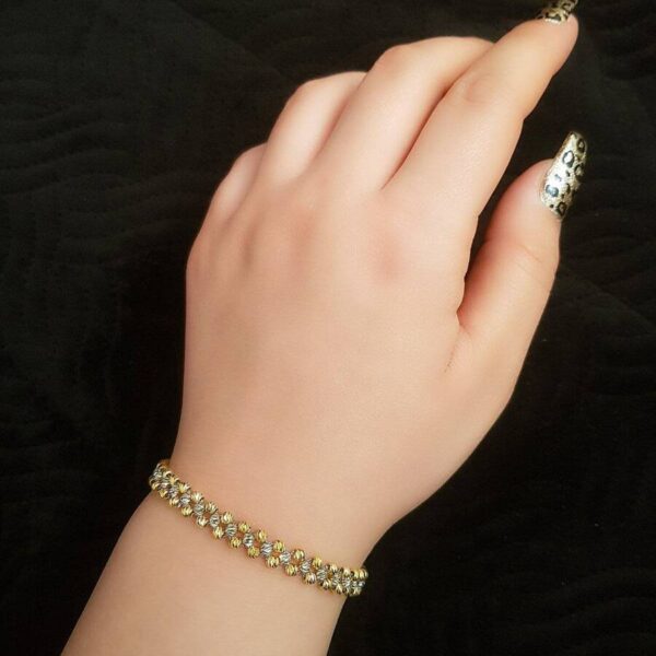 دستبند نقره سوپرالبرنادو کد 1632 - تصویر 2