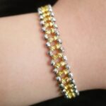 دستبند نقره سوپرالبرنادو کد 1633 - تصویر 3