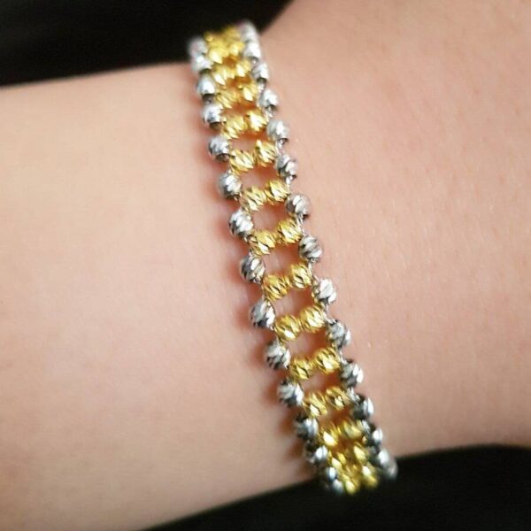 دستبند نقره سوپرالبرنادو کد 1633 - تصویر 3