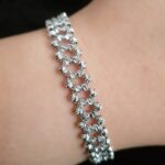 دستبند نقره سوپرالبرنادو کد 1634 - تصویر 3