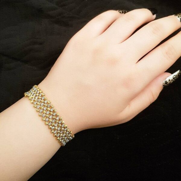 دستبند نقره سوپرالبرنادو کد 1636 - تصویر 3