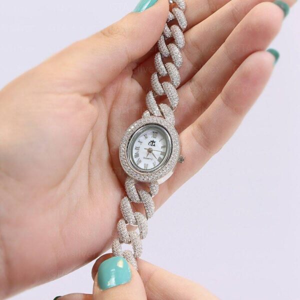 ساعت نقره GTA روکش رادیوم طرح کارتیر کد 19013 - Image 4