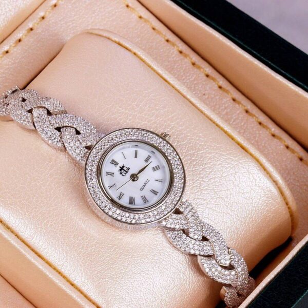 ساعت نقره GTA طرح بافتی کد 19016 - Image 2