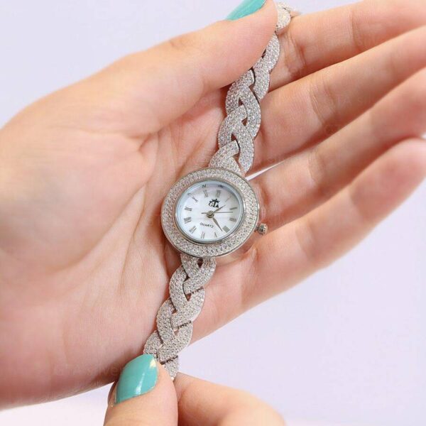 ساعت نقره GTA طرح بافتی کد 19016 - Image 4