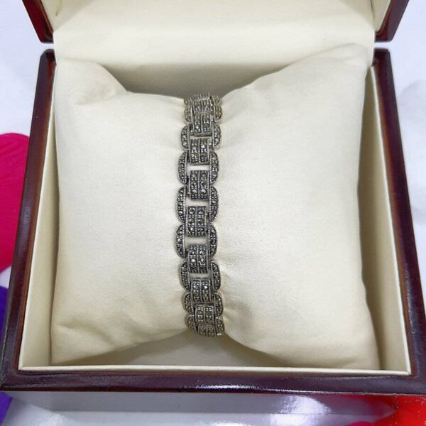 دستبند نقره سما کد 1913 - Image 2