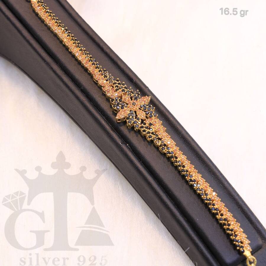 product_07b9e4dd-5bf7-4ef8-b07c-1b1a128da47c.jpg دستبند نقره آتنا رنگی کد 1377 - تصویر 1