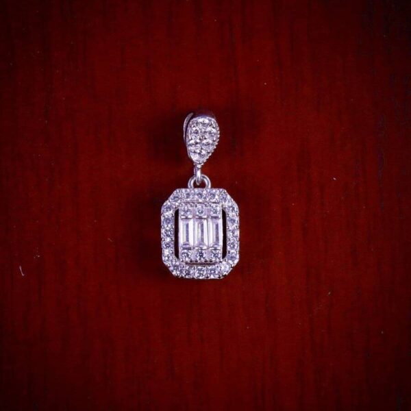 مدال نقره میکرو طرح امرالدکات کد 21308 - Image 2