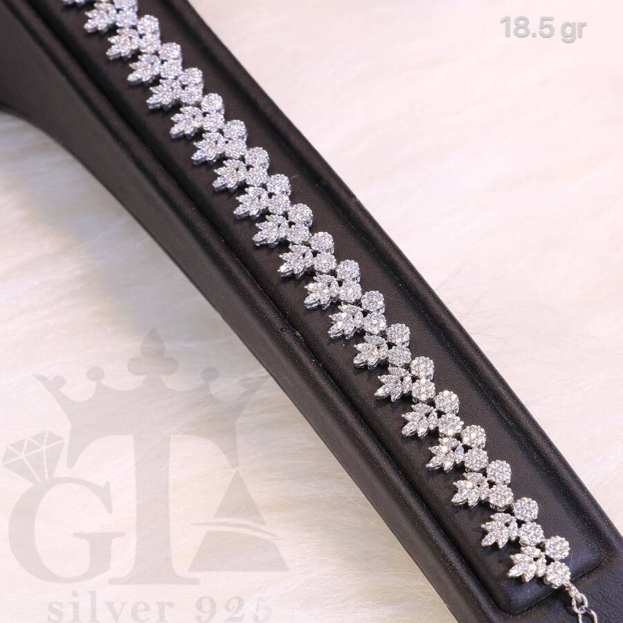 product_0ca8ee57-7ddb-41f2-a20e-f7c7f48a96ab.jpg دستبند نقره آتنا کد 1367 - Image 1