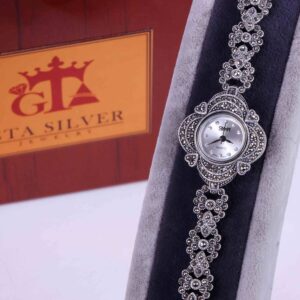 ساعت نقره سما کد 18108