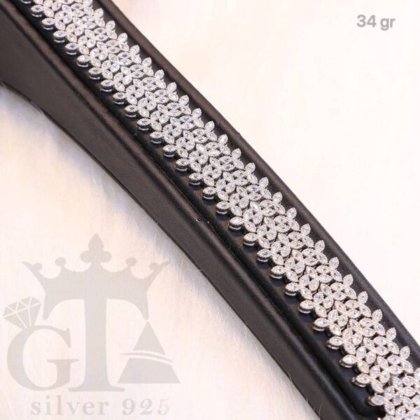 دستبند نقره آتنا کد 1370 - Image 2