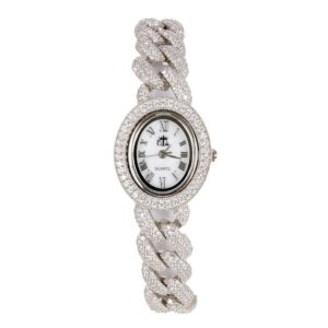 ساعت نقره GTA روکش رادیوم طرح کارتیر کد 19013