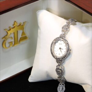 ساعت نقره سما کد 18003