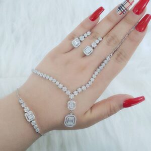 سرویس نقره میکرو زنجیری کد 12030