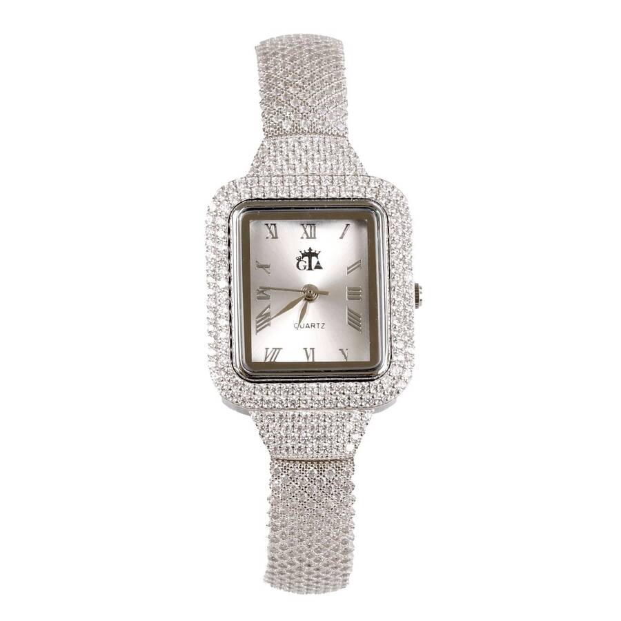 product_24d21bc0-a32a-4f05-aa3e-6f30d45810c1.jpg ساعت نقره GTA تنیسی النگویی کد 19040 - Image 1