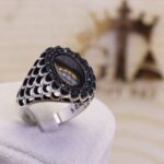 انگشتر نقره مردانه مارگازیت کد 29032