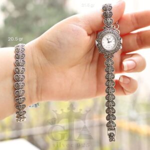 ساعت نقره سما کد 18019