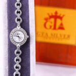 ساعت نقره سما کد 18134