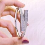 دستبند نقره میکرو کد 1258