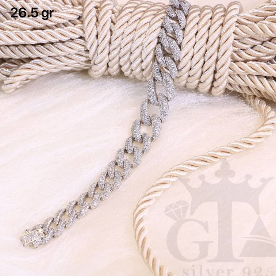 product_35d035ae-aa06-49d4-b4fb-e58bd3980080.jpg دستبند نقره کارتیر کونیک کد 1202 - تصویر 1